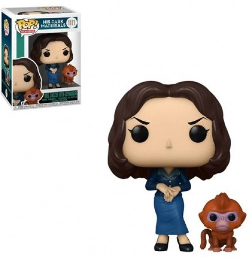 His Dark Materials Funko Pop Vinyl: Mrs. Coulter with the Golden Monkey