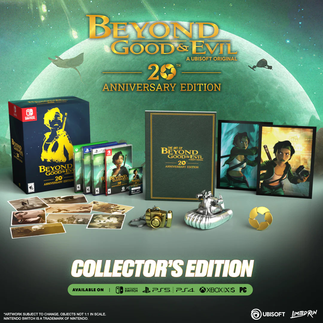 Limited Run Beyond Good & Evil 20th Anniversay Edition Collector's Edition ()