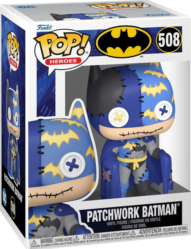 DC Patchwork Funko Pop Vinyl: Patchwork Batman afbeelding