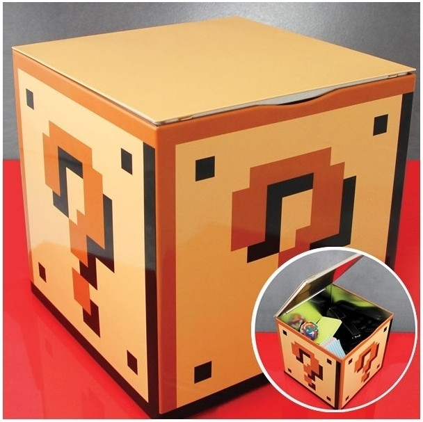 Image of Nintendo - Question Block Storage Tin