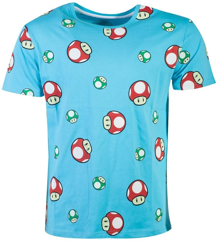 Nintendo - Super Mario Happy Toad All Over Print Men's T-shirt