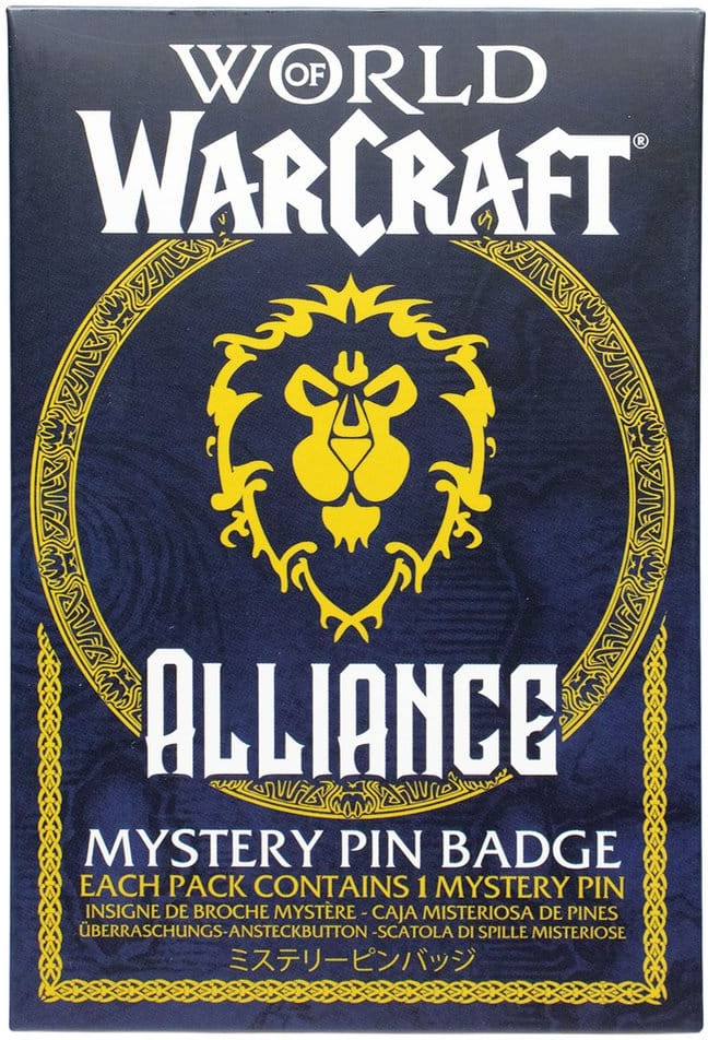 World of Warcraft Pin Badge Blind Box - Alliance