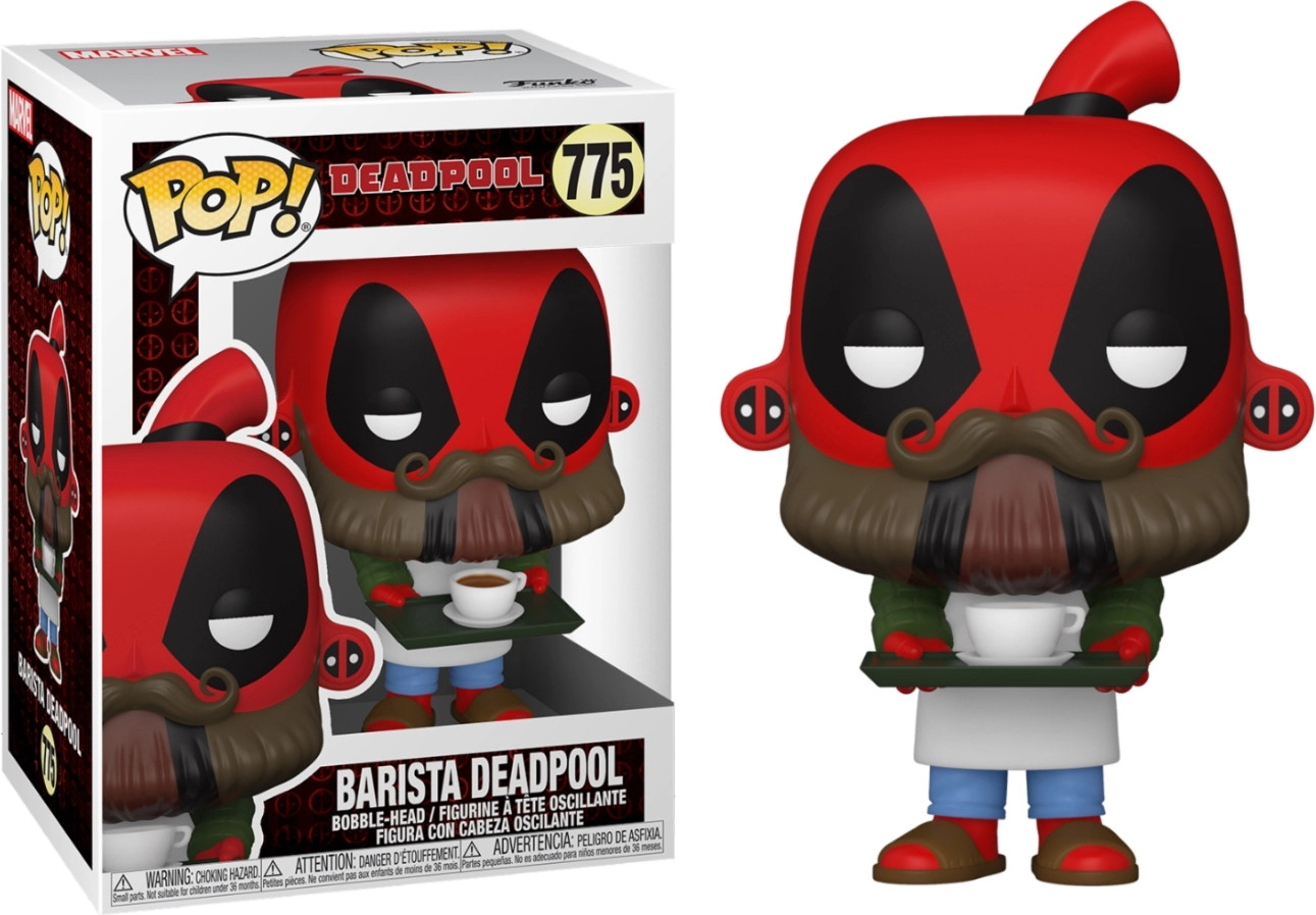 Deadpool Pop Vinyl Barista Deadpool
