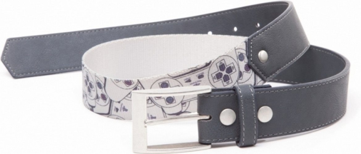 Image of PlayStation - Webbed Belt with Controller Print