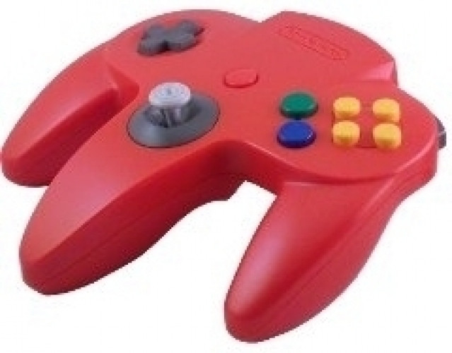 Nintendo 64 Controller Rood