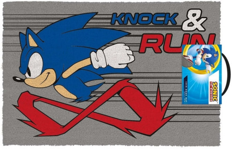 Sonic The Hedgehog - Knock and Run Doormat