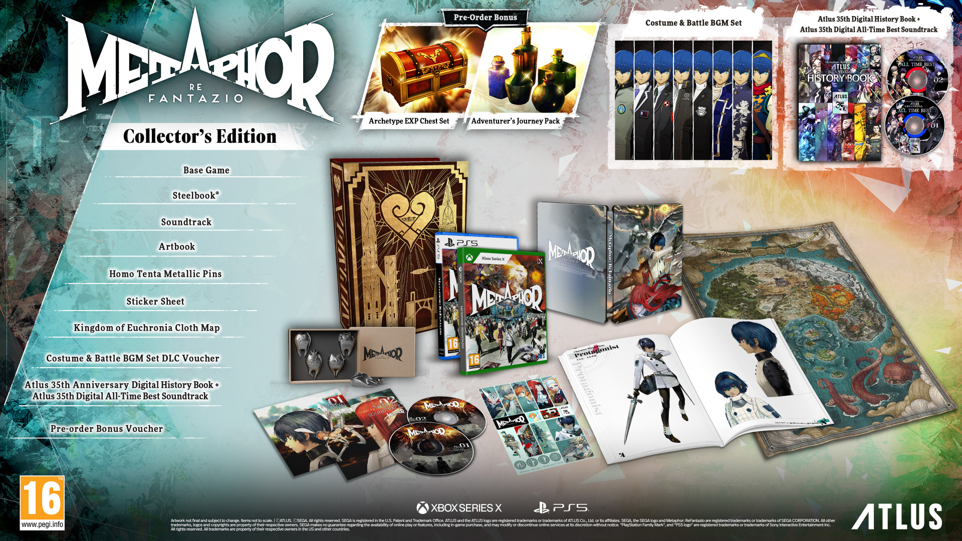 Metaphor ReFantazio Collector's Edition