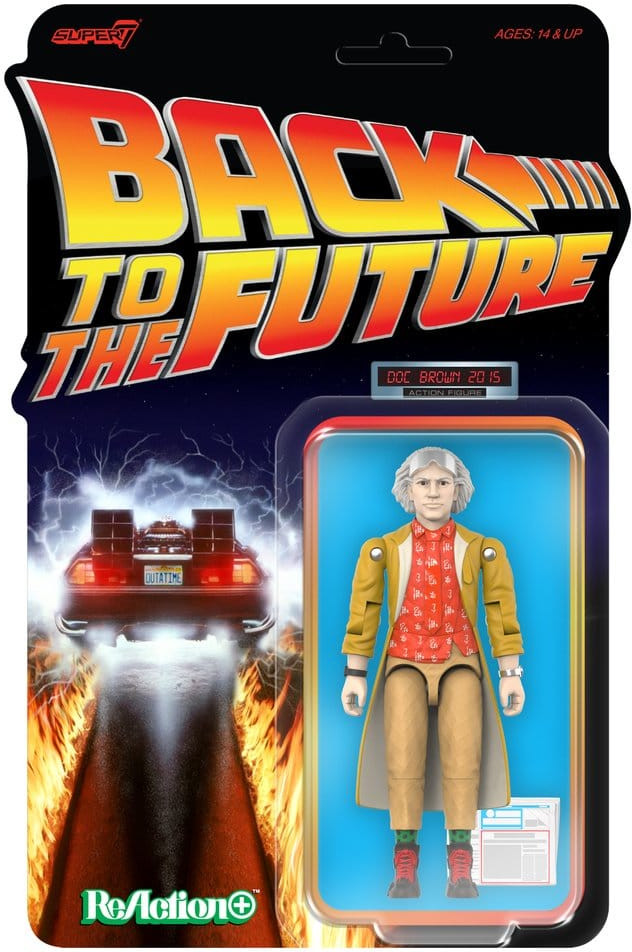 Back to the Future ReAction Action Figure - Dr. Emmett Brown (2015)