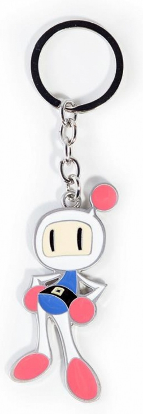 Konami - Bomberman - Metal Keychain