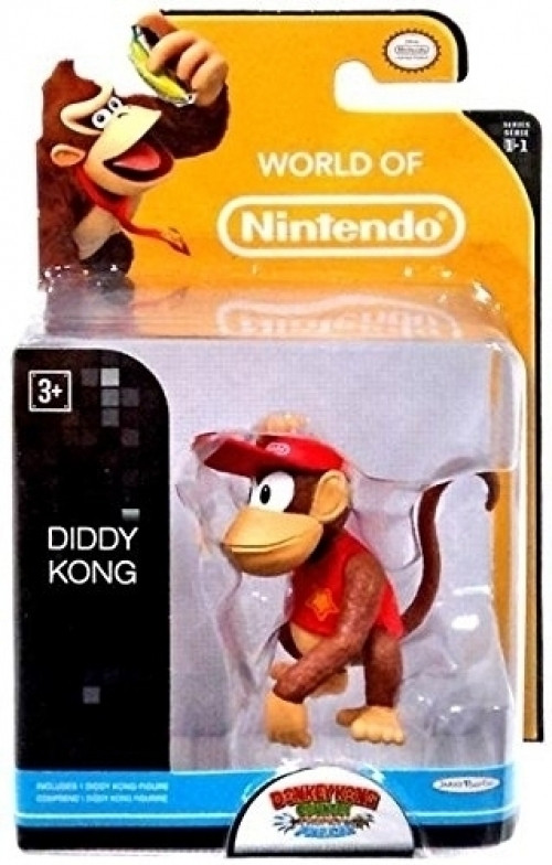 World of Nintendo Mini Figure - Diddy Kong