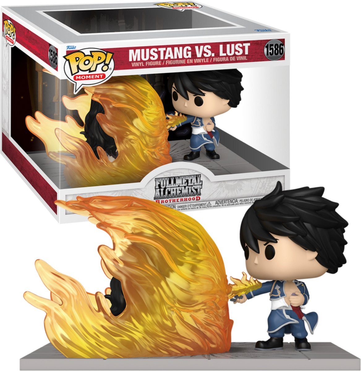 Fullmetal Alchemist Brotherhood Funko Pop! Moment Vinyl: Mustang vs Lust