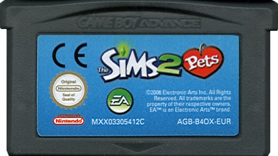 De Sims 2 Huisdieren (losse cassette)