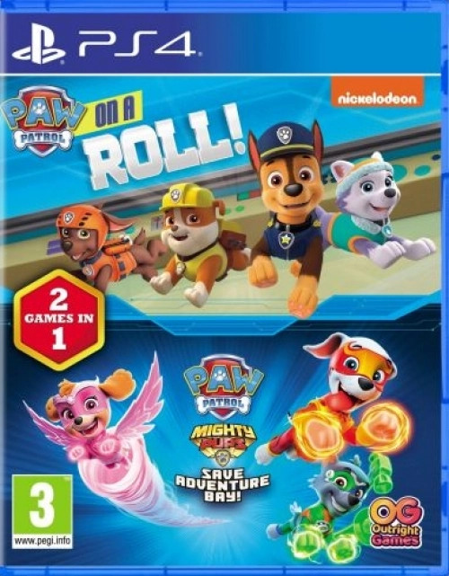 Paw Patrol On a Roll + Paw Patrol Mighty Pups Save Adventure Bay!