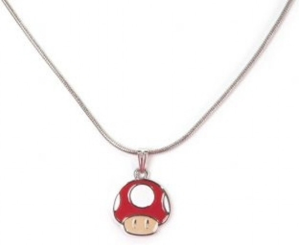 Image of Nintendo - Super Mario Mushroom Necklace