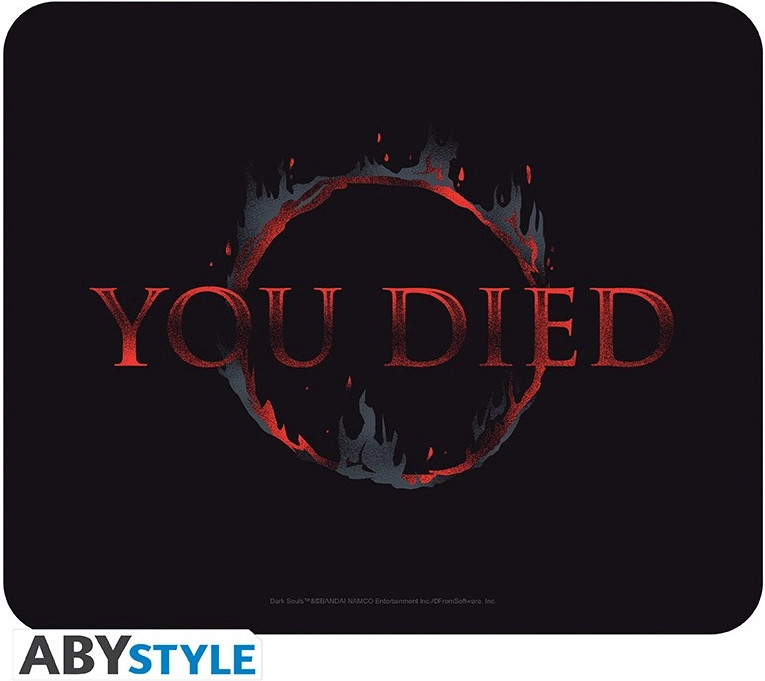 Dark Souls Mousepad - You Died
