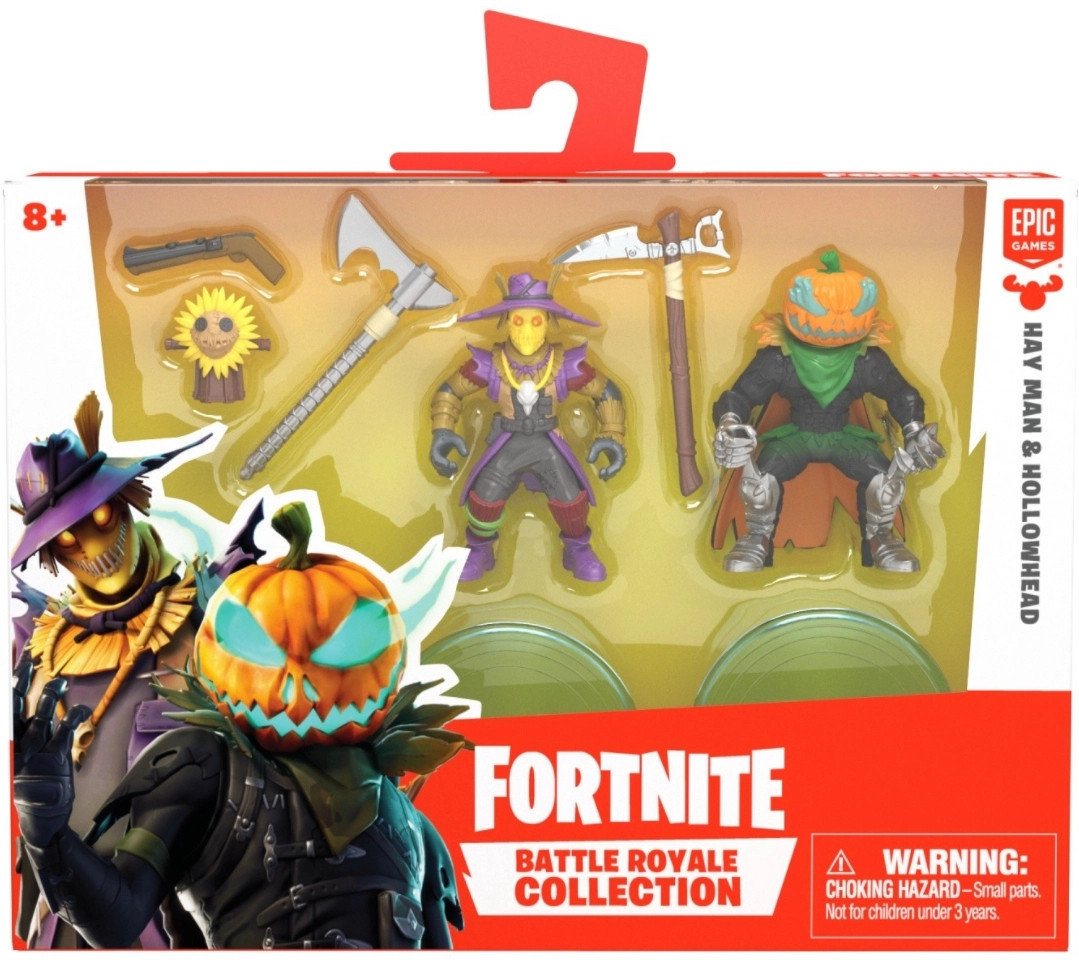 Fortnite Mini Figure - Hay Man & Hollowhead Duo Pack