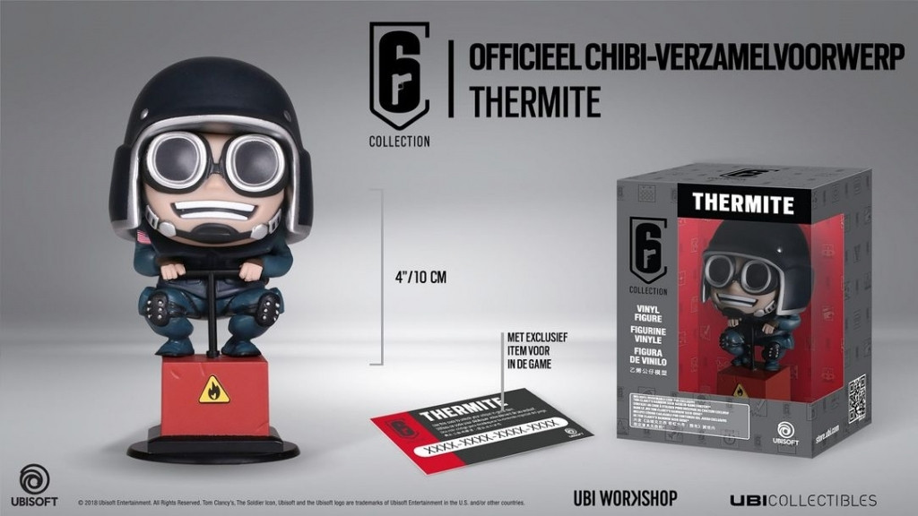 Six Collection Chibi Vinyl Figure - Thermite