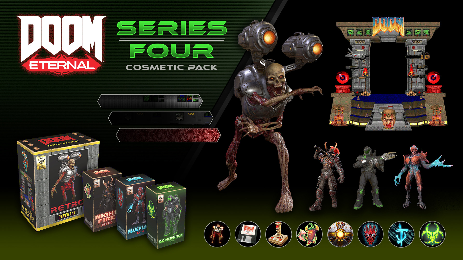 AOC DOOM Eternal: Series Four Cosmetic Pack DLC (extra content)
