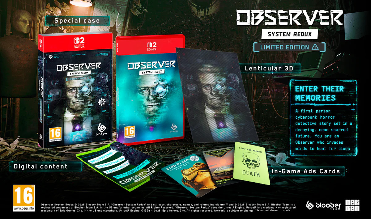 Observer: System Redux Limited Edition