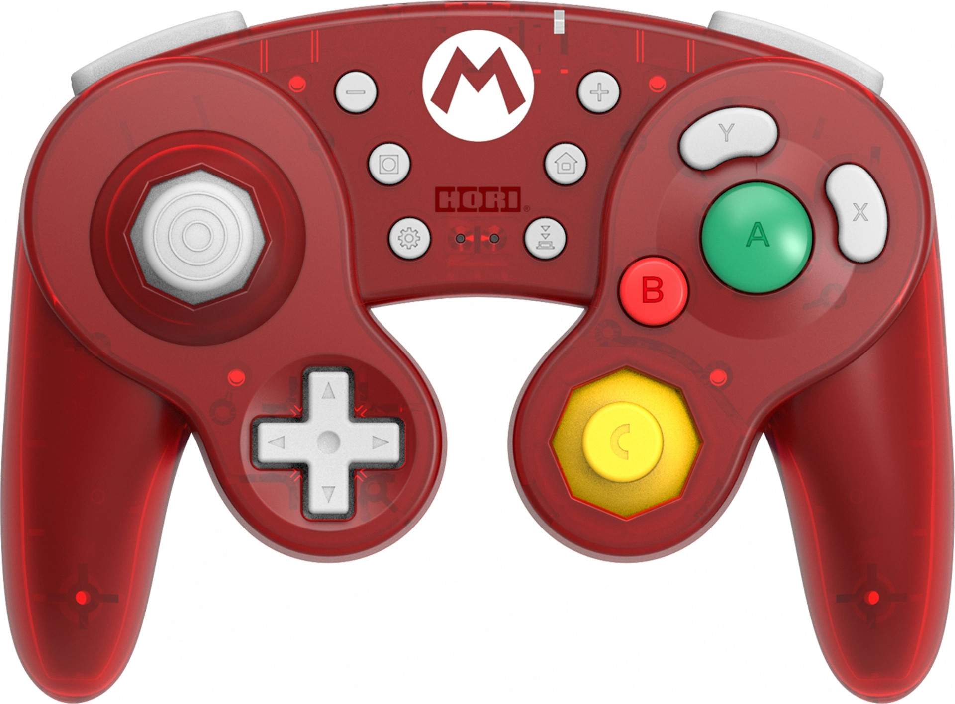 Hori Gamecube Style Wireless Battle Pad - Mario