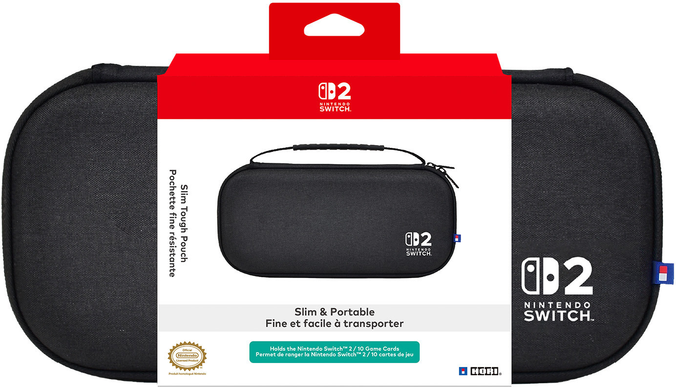 Hori Slim Tough Pouch - Black (Nintendo Switch 2) afbeelding