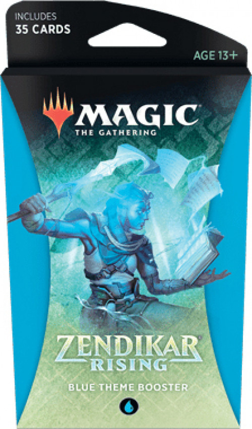 Magic the Gathering TCG Zendikar Rising Theme Booster - Blue
