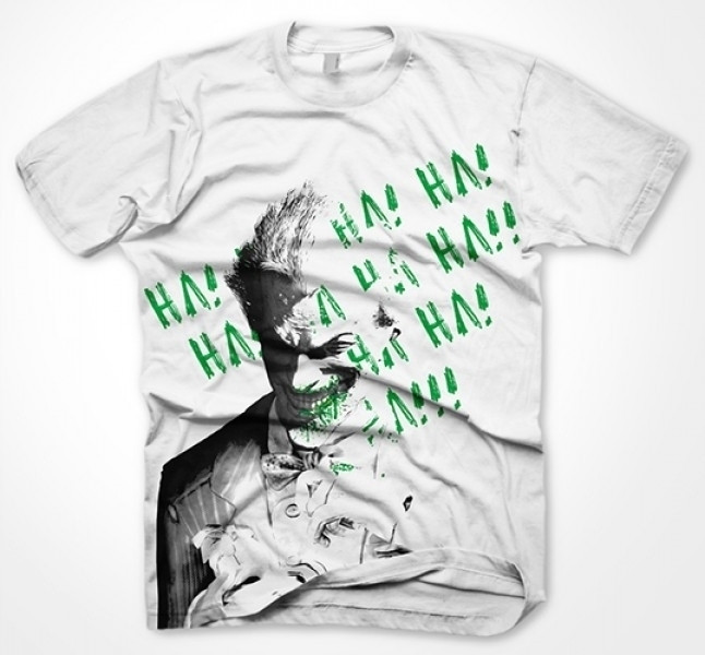 Image of T-Shirt Batman AC - The Joker, white
