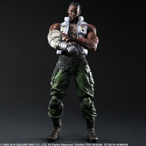 Final Fantasy Vii Advent Children: Play Arts Kai - Barret