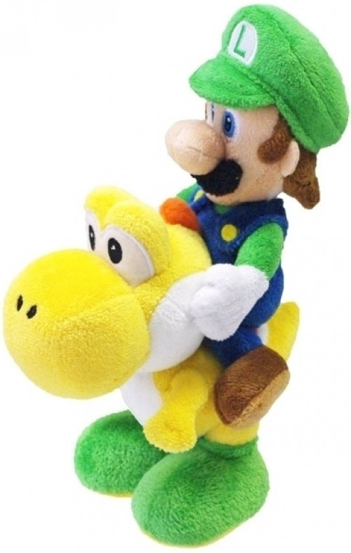 Super Mario Pluche - Luigi and Yoshi 22cm