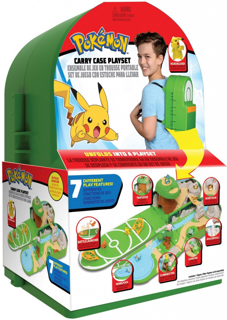 Pokemon Figure - Carry Case Playset