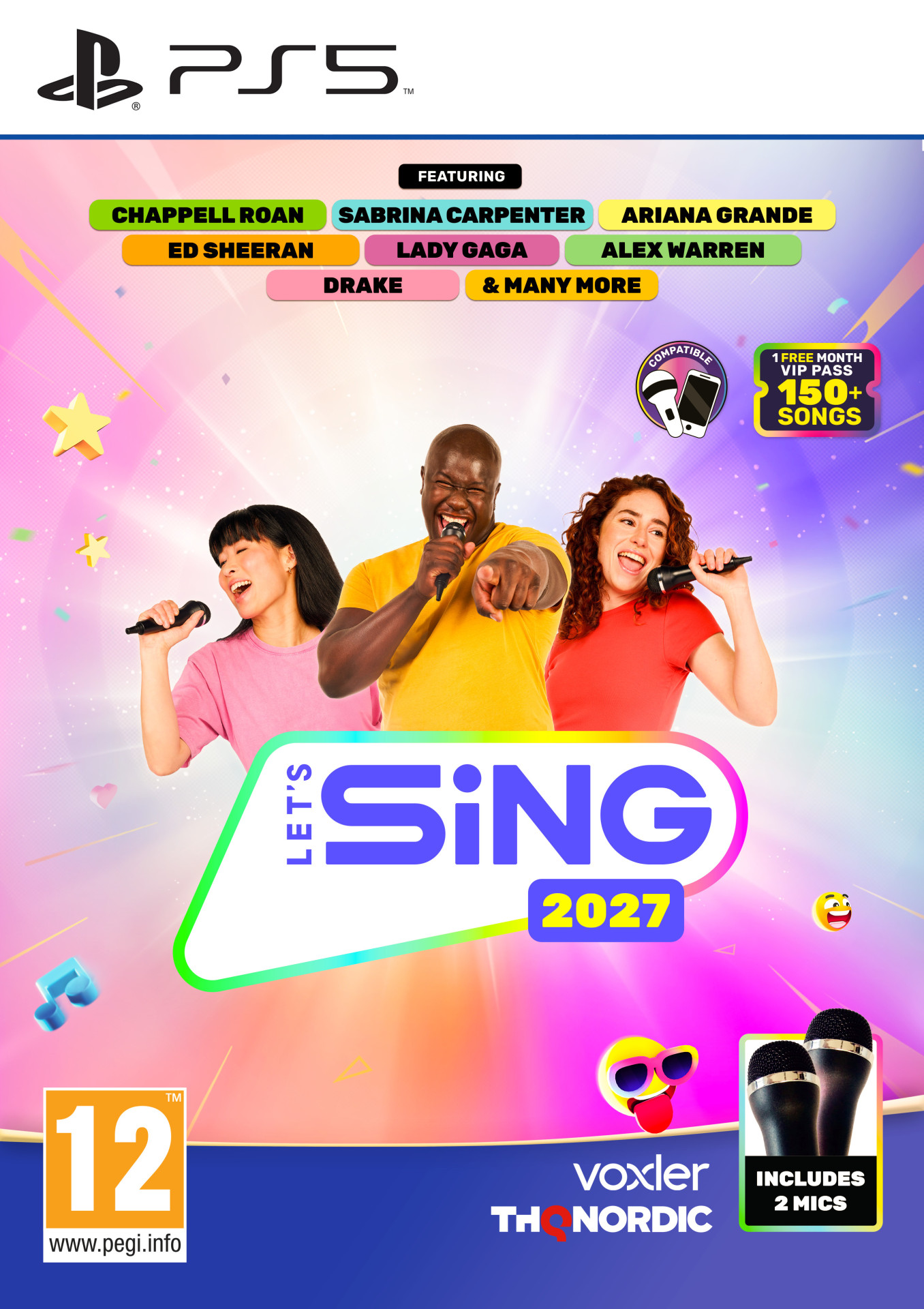 THQ Nordic Let's Sing 2027 - 2 Mic Bundle - International Version