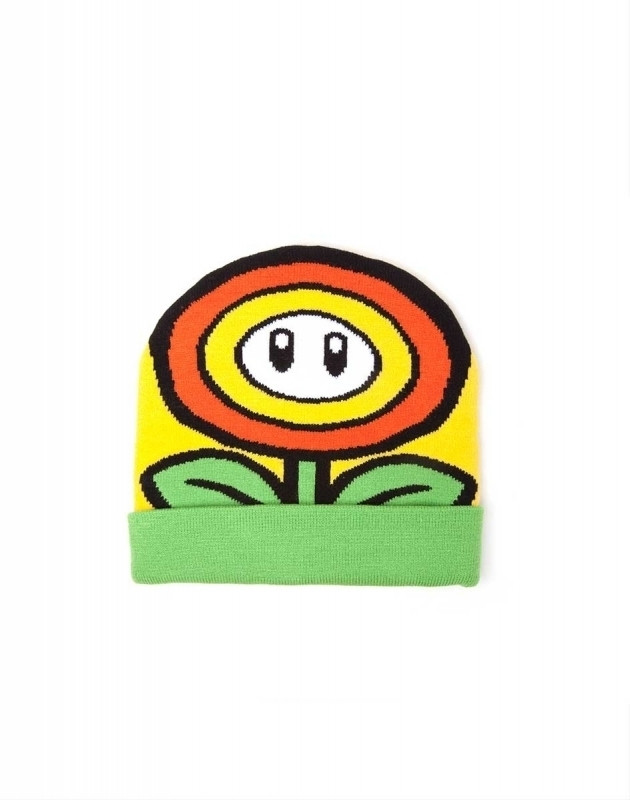 Difuzedbioworld Nintendo Super Mario Fireflower Beanie difuzedbioworld kopen in de aanbieding