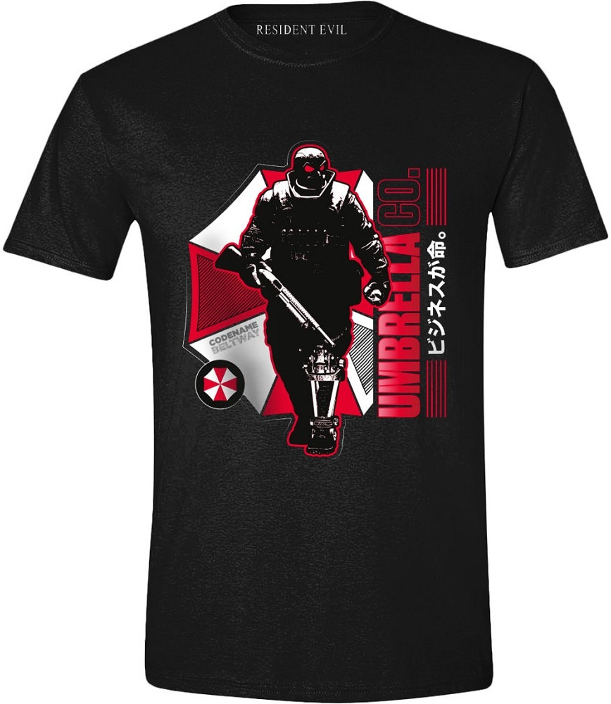 Resident Evil - Japanese Umbrella Men T-Shirt Black