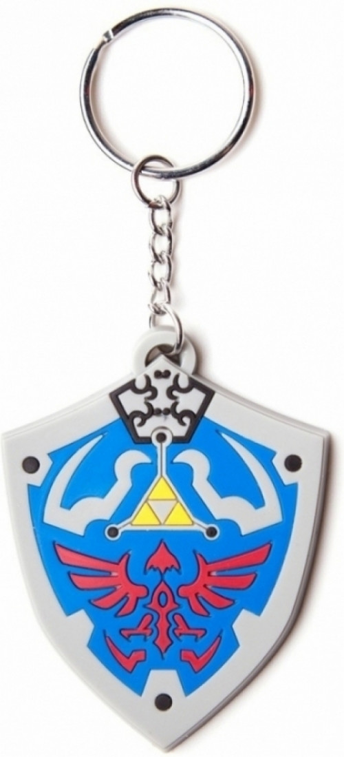 Nintendo Rubber Keychain Hyrulian Crest