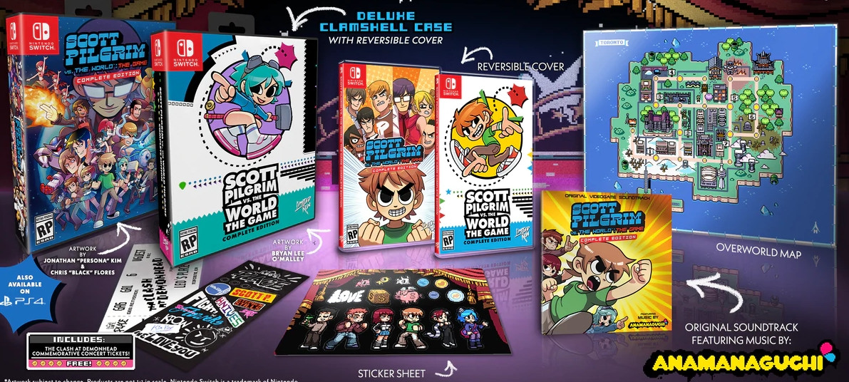 Scott Pilgrim VS. The World Classic Edition (Limited Run Games)