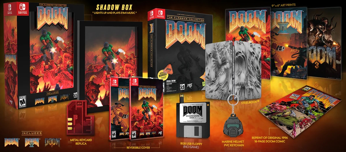 DOOM - The Classics Collection Collector's Edition (Limited Run Games)