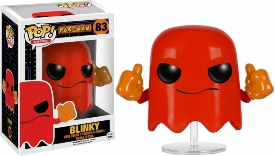Image of Pac-Man Pop Vinyl Figure: Blinky