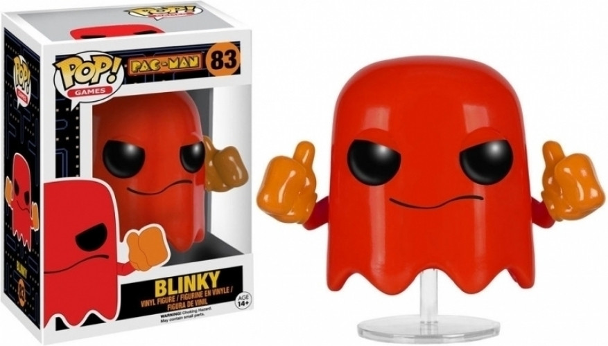 Pac-Man Pop Vinyl Figure Blinky