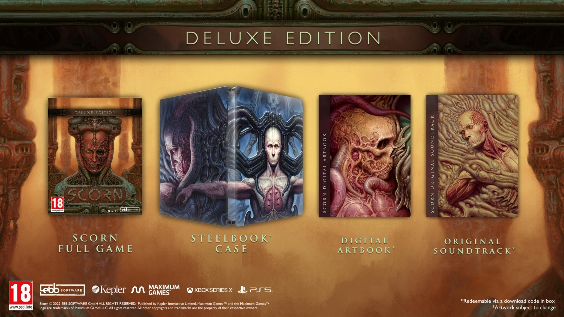 Mindscape Scorn Deluxe Edition