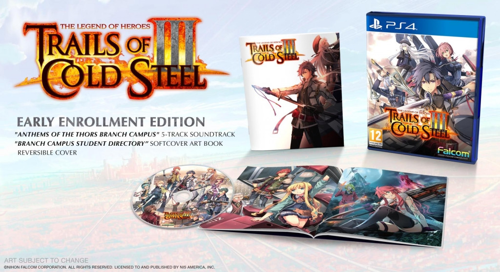 NIS The Legend of Heroes Trails of Cold Steel III Early Enrollment Edition (verpakking Frans, game Engels)