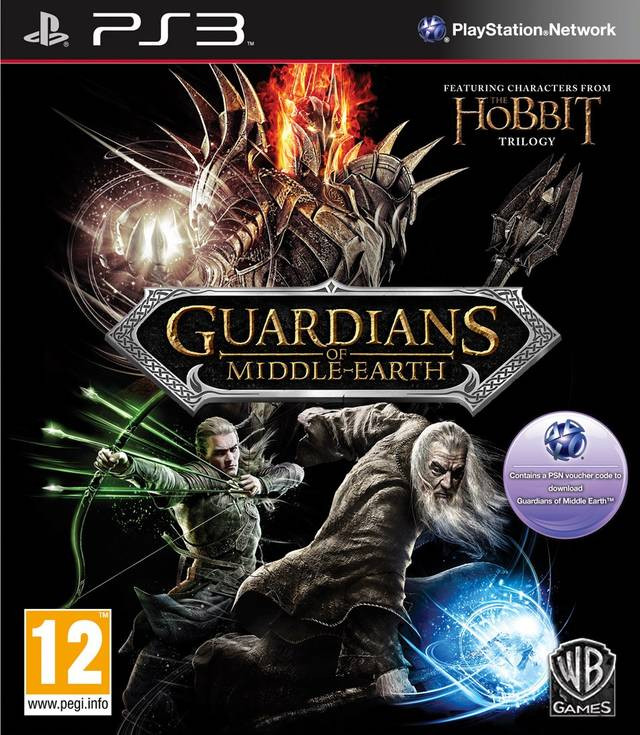 Image of Guardians of Middle-Earth (code in a box)