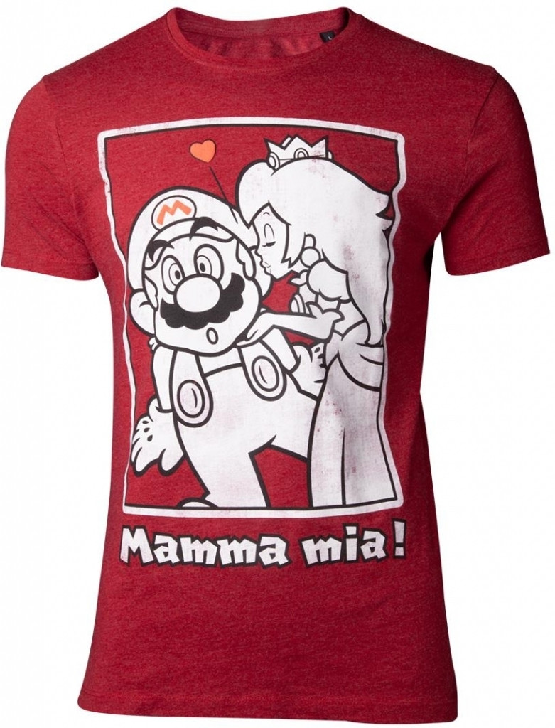 Nintendo - Super Mario Peach Kiss T-shirt