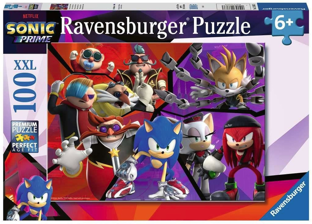 Sonic Prime XXL Puzzle: Sonic in the Shatterverse (100pc) afbeelding