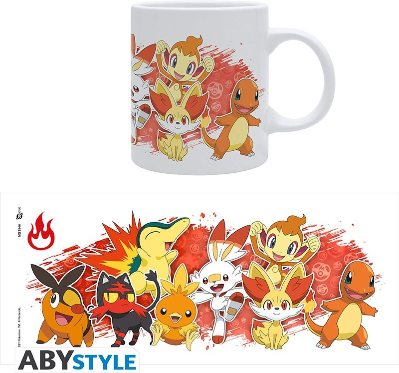 Pokemon - Fire Starters Mug