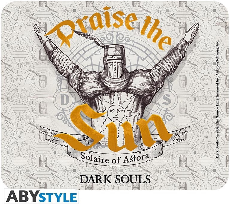 Muismat - Dark Souls 'Praise the Sun' 23.5x19.5 cm
