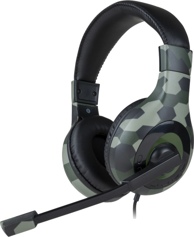 Big Ben Wired Stereo Headset - Green Camo