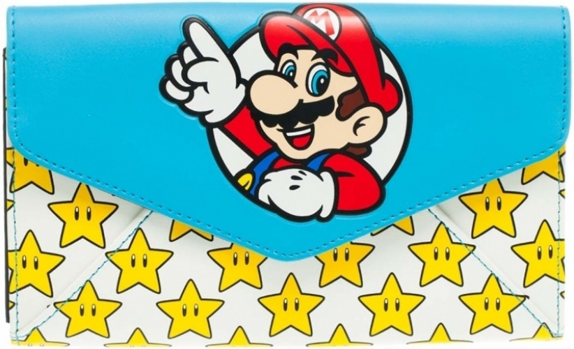 Nintendo Mario & Stars Envelop Wallet