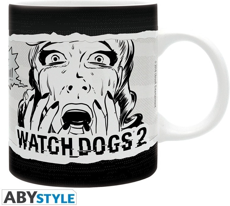 Image of Watch Dogs 2 - Mok - 320 ml - Dedsec Comics - Met box