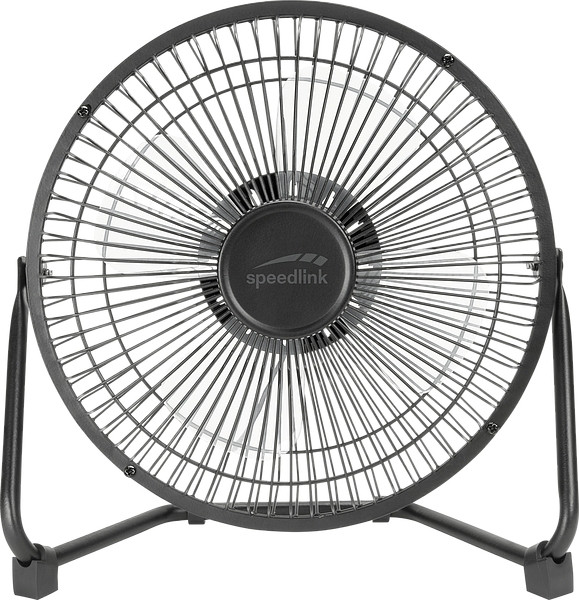 Speedlink Tornado Metal XXL USB Desk Fan - Zwart