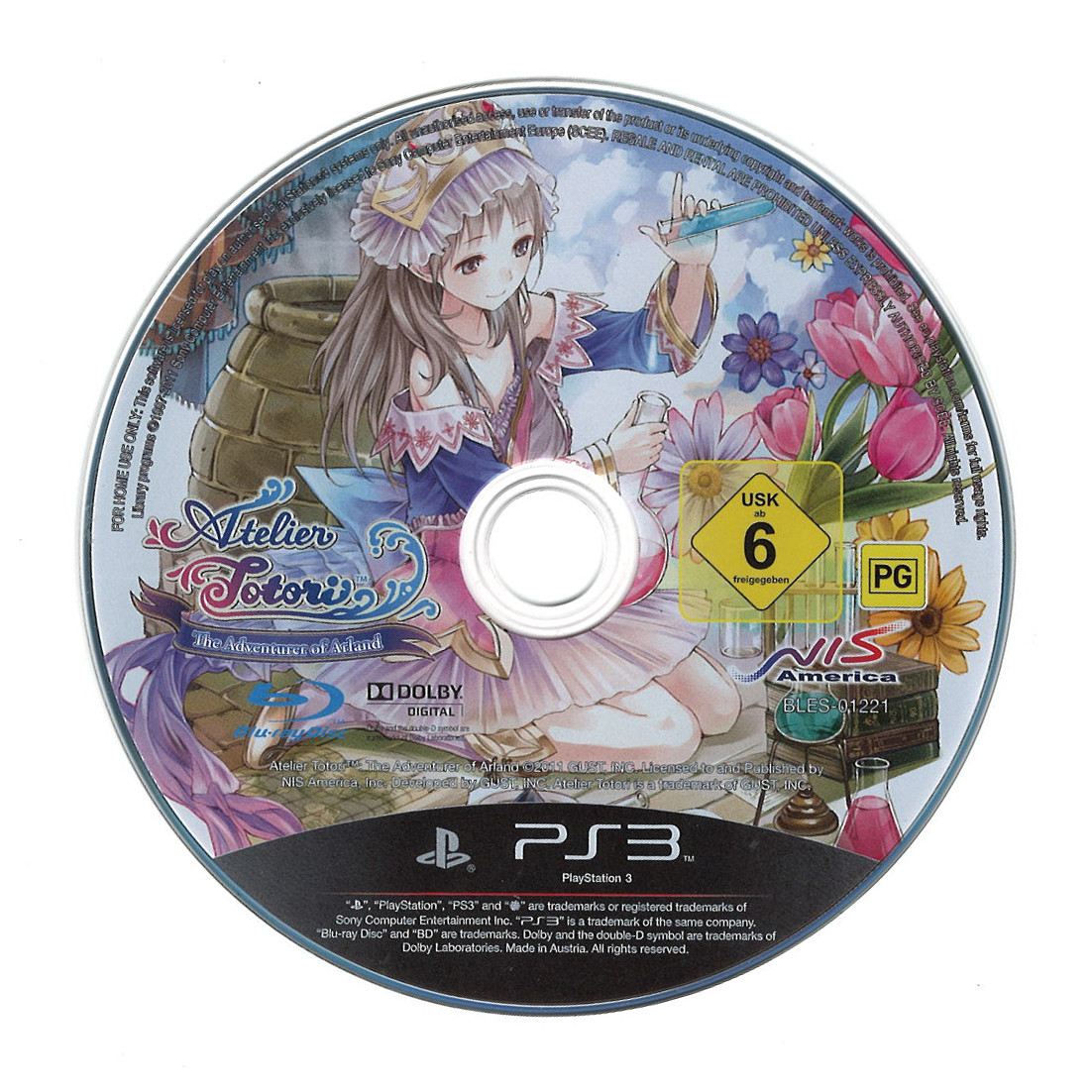 Atelier Totori the Adventurer of Arland (losse disc)
